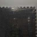 SUPERJARE 0.56'' Thick 6 Pcs 24 Sq Ft Rubber Top Exercise Equipment Mats, High Density EVA Foam Mats with Rubber Top, Interlocking Gym Flooring for Home Gym, Protective Workout Mat, Black/Grey