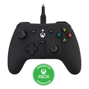 NACON Evol-X Pro Wired Controller Officially Licensed for Xbox Series X|S, Xbox One, and PC - Mappable Back Buttons -Dual Vibration Motors -3.5mm Audio Jack - Soft-Touch Black
