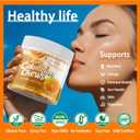 Colostrum Chews Supplement with probiotics for Gut Health, Bloating, Immune Support, Skin, Hair Growth and Beauty - Orange Flavor (60 Servings) (60 Count (Pack of 1))