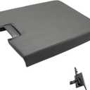 NHILES Center Console Lid Kit with Latch Replacement Compatible with 2007-2013 Chevy Tahoe/Avalanche/ 2008-2014 Silverado/GMC Yukon(XL)/Sierra 1500/2500/3500 Center Console Cover 20864151Dark Gray