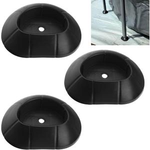 11453 Pool Leg Caps/Vertical Leg End Cap Compatible with Intex Ultra Frame Above Ground Swimming Pools 15ft - 26ft, Fits 28301TT, 28303SR, 28321EH, 28323EH and More (3 Pcs)
