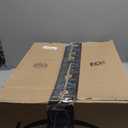 YINMIT Vinyl Record Storage Holder - 80-100 LP Vinyl Organizer, Metal Record Display Rack, Quick Assembly Album Storage for Books, Black