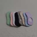 FITRELL No Show Socks Womens Cotton Cushioned Athletic Ankle Low Cut Invisible Non Slip Socks 5-8 Pairs (Medium, 8 Pairs Mulicolor - Bliss Cream)