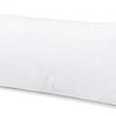 Artscope 14x36 Pillow Insert, Synthetic Down Lumbar Pillow Insert for Bed, Ultra Soft Decorative Long Throw Pillow Inserts for Living Room Couch Bed Sofa-White
