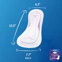 TENA Sensitive Care Incontinence Pads, Bladder Control & Postpartum for Women, Overnight Absorbency, Extra Coverage, 90 Count