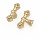 Asidrama 10 Pack Gold Kitchen Cabinet Knobs Dresser Knobs Cabinet Hardware Zinc for Dresser Drawers