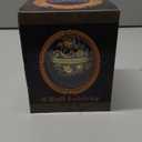 Windproof Ashtray with Lids Metal Portable Cigarette Ashtray for Outdoors and Indoors Use, Hand Stamped Pattern Nice Gift for Men and Women (Navy Blue)