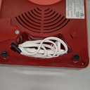 Nostalgia Frozen Drink Maker and Margarita Machine for Home - 32-Ounce Slushy Maker with Stainless Steel Flow Spout - Easy to Clean and Double Insulated - Retro Red