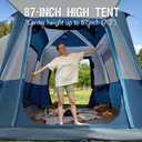 Portal 5-Person SUV Tent with Porch, 2-in-1 Car Camping Tent, Water-Resistant & Windproof, Trunk Tent for Travel & Outdoor Adventures
