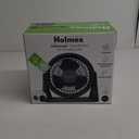 Holmes Blizzard 3-Speed Air Circulator Fan with 90° Adjustable Tilt and Removable Grill, Black