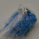 SHAPELLX Women One Piece Swimsuits Tummy Control Bathing Suits Push Up Slimming Swimwear with Built-in Bra V Neck (Large, Blue)