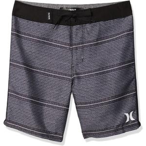 Hurley Boys' Board Shorts (4T, Black)