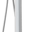 VEVOR Freestanding Bathtub Faucet, Floor Mount, Freestanding Tub Filler, Shower Mixer Taps, Two Water Modes, 360° Swivel Spout, for Bathing & Showering Pet Bathing Cleaning Drains Toilet Flushing