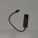 4-Port USB 3.0 Hub, Ultra-Slim Data USB Hub, for MacBook, Mac Pro, Mac mini, iMac, Surface Pro, XPS, PC, Flash Drive, Mobile HDD (U1 0.59ft)