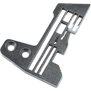 Blooy - E982 Throat Plate Fit For Siruba 757 (700F 5 Thread) Industrial Overlock Sewing Machine Parts Needle Plate 3x5mm