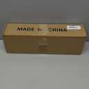 Extra Long Curtain Rod for Windows 30 to 240 inch, Heavy Duty Curtain Rods with Modern End Caps, 1 inch Black Drapery Rods Set for Outdoor Patio, Adjustable Curtain Rod for Room, Black