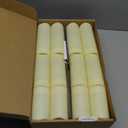 Set of 24 Waterproof Outdoor Flameless Candles, LED Candles with 4 Remote and Timer,(H 4" 5" 6" x D 2.2"), for Christmas, Halloween, Wedding, Festival