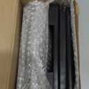 Chunful 2 Pcs Square Wooden Display Stand 6.7 x 6.7 x 2 Inch Wood Vase Display Base Black Pedestal Stand Square Vase Riser for Vases Teapot Trophy Collectibles Aquarium Lamp Home Decoration