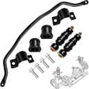 [33mm] Front Sway Bar Kit, 927-100 Front Suspension Stabilizer Bar with Sway Bar Link Kit Fits for Chevy Buick Pontiac Impala Limited Grand Prix Monte Carlo Venture Montana Century, 10257316