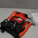 Morph Firefighter Costume for Kids (2 Colors) - Boys Fireman & Fire Fighter Costume for Halloween (Medium, Black)