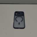 Symcele Designed for iPhone 17 Pro Case, Compatible with MagSafe, [Camera Protection] [15FT Military Drop Protection] Shockproof Translucent Matte Anti-Slip Phone Case, 6.3", Navy Blue