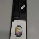 RUIMEN Smart Watches for Men Women (Answer/Make Calls) Compatible with iPhone/Android Phones, 1.85" HD Screen Fitness Tracker Heart Rate Monitor 100+ Sports Tracker Watch Waterproof (Black)