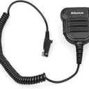 Retevis RT48 Ailunce HA1G Shoulder Speaker Mic,IP67 Waterproof Original Speaker Microphone, for HD1 HD2 HA1UV RT48H RT29 NR30 NR30D NR30S,Compatible with Motorola GP328 Plus Walkie Talkie(1 Pack)