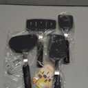 SILICONE TURNER SPATULA SET - COOKING UTENSIL SET - EGG TURNERS, PANCAKE FLIPPERS, KITCHEN SPATULAS