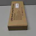 LED Desk Lamp with Clamp, Eye-Caring Clip on Lights for Home Office, 3 Modes 10 Brightness, Long Flexible Goose-Neck, Metal, Swing Arm Architect Task Table Lamps with USB Adapter, White (S1 White and Silver)