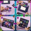 DoubleFill 24 Set 2026 VBS Jesus is the Light Picture Frame Craft Kits DIY Religious Photo Frames with Neon Light Stickers for Vacation Bible School Sunday School Activities Gift Party Favor