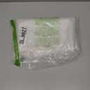 100 Clear Plastic Bags with Handles - 12"x15" Glossy Retail Shopping Bags for Small Business, Boutique, Gift and Trade Show