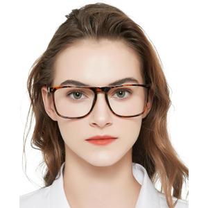 MARE AZZURO Oversized Reading Glasses Women Lightweight Large Readers 1.0 1.25 1.5 1.75 2.0 2.25 2.5 2.75 3.0 3.5 4.0 5.0 6.0 (Brown)