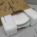 Elk and Friends Kids 7.8 Porcelain White Plates with Silicone Sleeves | Suitable for Babies/Toddlers | Microwave & Dishwasher Safe | Non Slip Dinnerware | Snack Dishes | 2 Pack (Sage/Misty Blue)