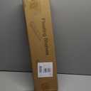 Dreamland Picture Ledge Shelf for Wall, Floating Shelves Set of 2, 24 Inch Long Floating Shelves with Lip for Living Room, Bedroom, Bathroom, Kitchen, White