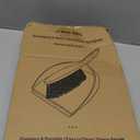 NACENA Dust Pan and Brush Set, Large Hand Broom and Dustpan Set Large Brush and Dustpan Set for Camping Broom and Dustpan Combo for Daily Cleaning Pet Hair Office Home Car, Yellow & Green