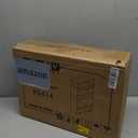 MARTY Rolling Storage Cart 7.9" W, 4-Tier Kitchen Cart with Wheels Handle, Slim Storage Cart Mobile Shelving Utility Carts for Bathroom Laundry Room Organization Narrow Places (All White)