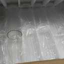 24 Pcs Bulk Ribbed Glass Vases & Hurricane Candle Holders, 2.6" x 5/6/8 Assorted Heights, Thickened Shatter-Resistant Clear Glass, Centerpieces for Wedding, Outdoor Party & Home Table Decor
