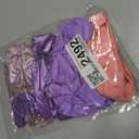 61pcs Pink and Purple Balloons, 12 Inch Purple Pink Confetti Latex Balloons, Metallic Balloon for Bridal Baby Shower Wedding Women Birthday Party Decorations