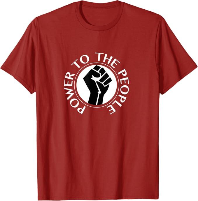Power to The People T-Shirt, L
