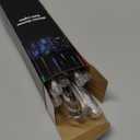 FUNPENY Meteor Shower Rain Lights, 288 LED Icicle Snow Falling Christmas Lights, Xmas Tree Holiday Decoration, White