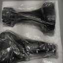 jinhuoba Decorative Bookends Chess Bookends, Black Heavy Book Ends Supports, Unique Book Kends Decor for Office Home Desk Bookrack, 7"(L) x4(W) x7(H), 1Pair/2Piece