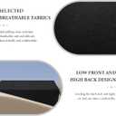 Auto Seat Wedge Leveling Cushion, Comfortable Ergonomic Wedge Foam Pad Car Seat Cushion, Angled Design Rear Seat Pad Office Chair Support Cushion for Pain Relief