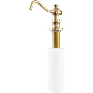 Kingston Brass SD7602 Vintage Soap Dispenser, Polished Brass, 11-13/16"L