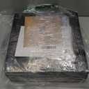 Bumusty Large Cork Board Alternative-48 x 36" Felt Bulletin Board Tiles, with 30 Pushpins, 70 Adhesive Tabs, 12-Pack Slat Wall Paneling, Cork Boards for Office Push Pin Board Felt Board-Charcoal Gray