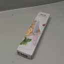 hecef Kitchen Knife Set with Magnetic Strip, 6 pcs Professional Knives Set for Kitchen, 13-inch Magnetic Strip Stainless Steel Sharp Chef Knife Set with Purple Handle for Cutting Meat & Vegetable