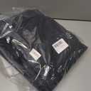 Garage Door Screen for 2 Car Garage-16x8FT Magnetic Garage Door Screen with 6 Roll Up Starps for Patio, Outdoor Black