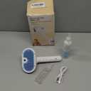 Pet Steam Brush for Dog & Cat - 3-in-1 Steam Grooming Brush for Shedding & Hair Removal - Self Cleaning Spray Comb with Mist for Long Haired Pets - Includes 1*Waterless Shampoo, Blue.