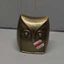 HD Designs Aluminum Owl Gold 4.6 Inches Home Decor Desk Table Shelf Figure