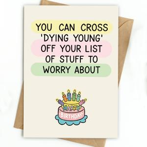 3 x Funny Birthday Cards for Women, Men, Dad, Mom, Brother, Sister, Husband, Friend, and Anyone Humorous Birthday Gifts Unique Birthday Decorations