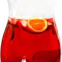 Style Setter Glass Beverage Dispenser for Countertop - 2.7 Gallon Large Glass Drink Dispenser w/Spigot & Lid - Party Drink Dispenser for Sweet Tea Lemonade Punch Water, Juice Dispensers for Parties